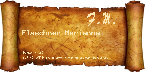 Flaschner Marianna névjegykártya