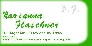 marianna flaschner business card
